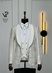 Ultimate Classic White Tuxedo Suit