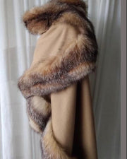 Brown Real Fur Jacket