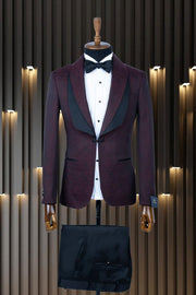 Ultimate Classic Brownish Red Tuxedo Suit